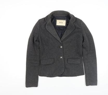 Womens UK Size 12 MALVIN Grey Basic Jacket