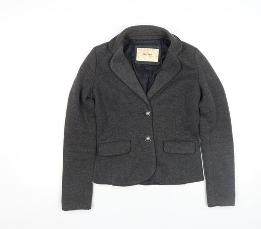 Womens UK Size 12 MALVIN Grey Basic Jacket