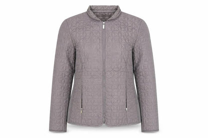 Womens UK Size M VIZ A VIZ Grey Quilted Coat