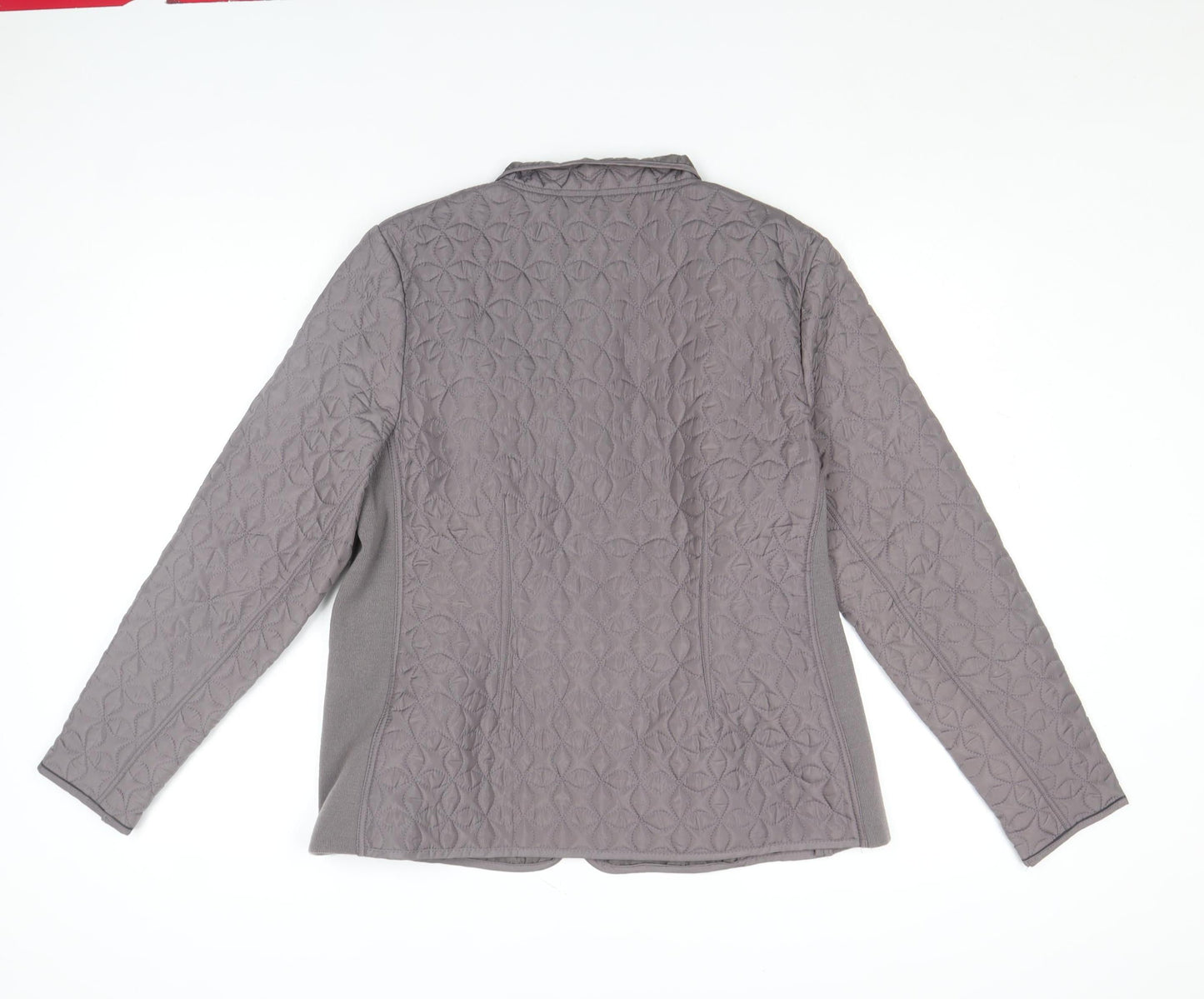 Womens UK Size M VIZ A VIZ Grey Quilted Coat