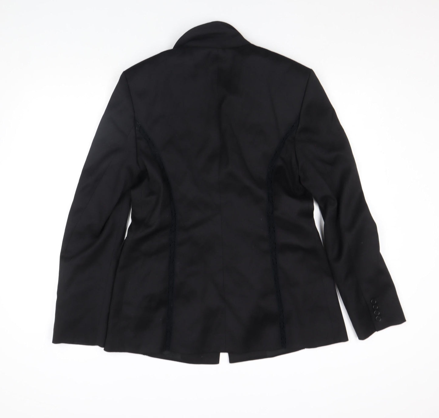 Womens UK Size 14 Press & Bastyan Regular Black Blazer
