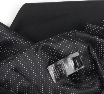 ASOS Men's Black 46R Formal Waistcoat Regular Fit Wool Blend