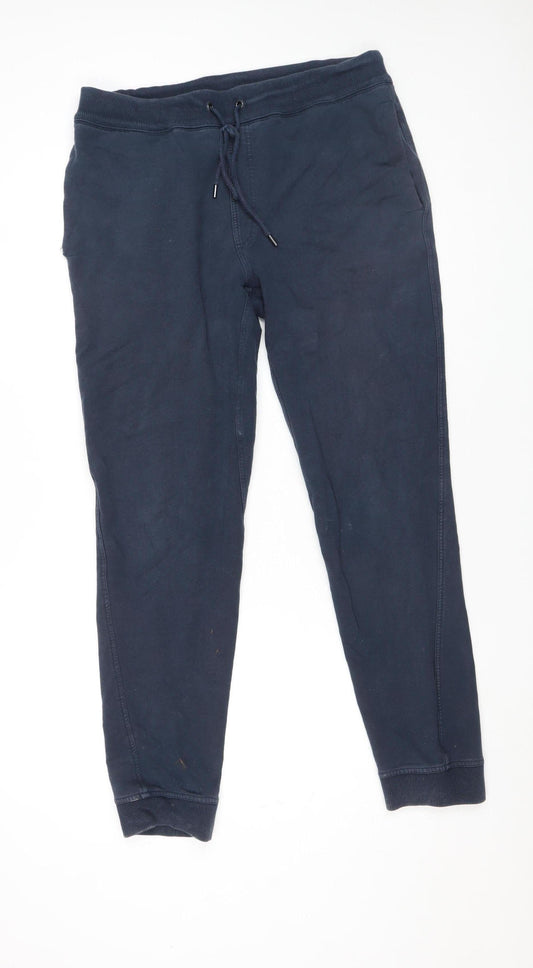 Mens UK Size L Michael Kors Regular Fit Jogger Blue Trousers