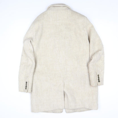 Womens UK Size S H&M Beige Overcoat