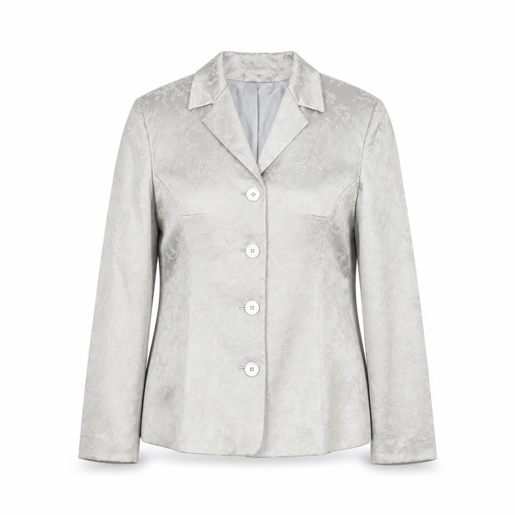 Womens UK Size 12 George Silver Basic Jacket