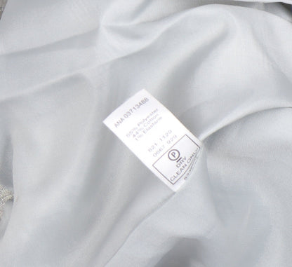 Womens UK Size 12 George Silver Basic Jacket