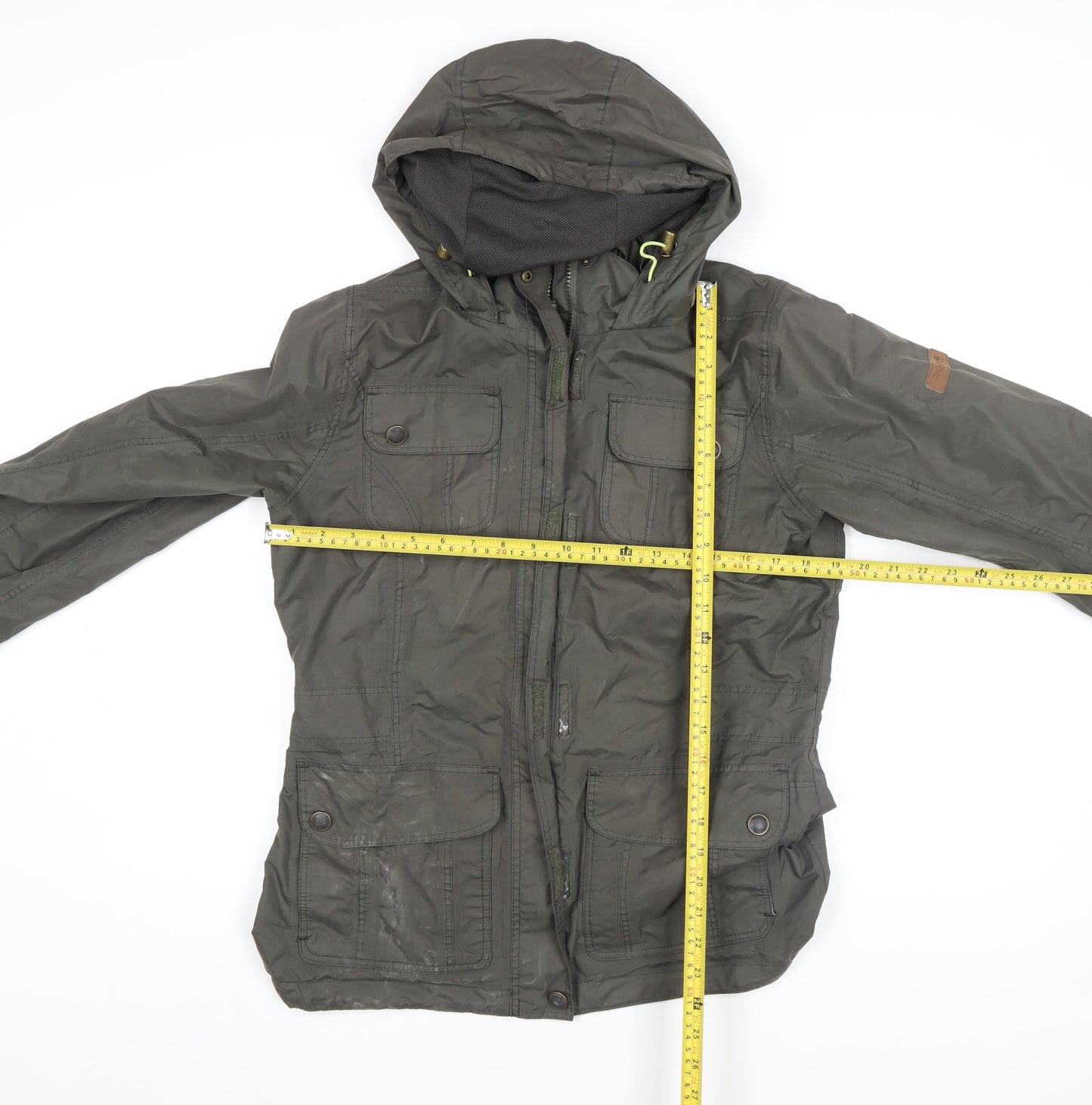 Womens UK Size 12 Regatta Green Parka Coat
