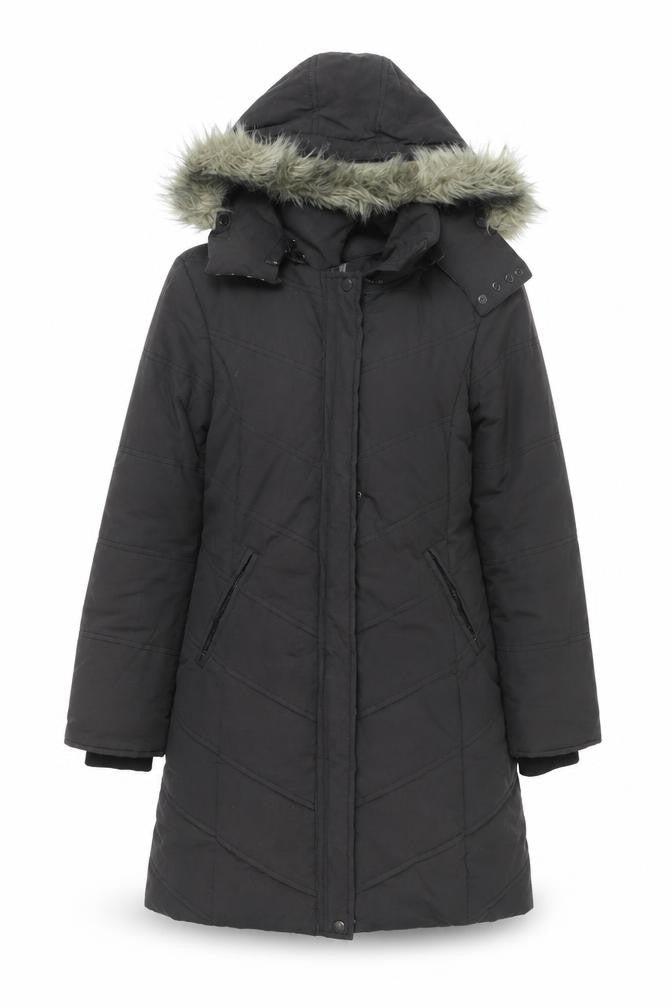 Womens UK Size 10 Kasha Black Puffer Jacket