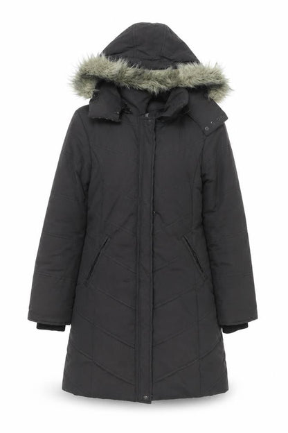 Womens UK Size 10 Kasha Black Puffer Jacket