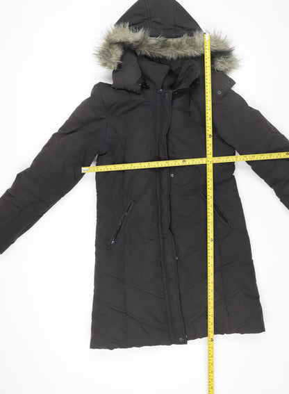 Womens UK Size 10 Kasha Black Puffer Jacket