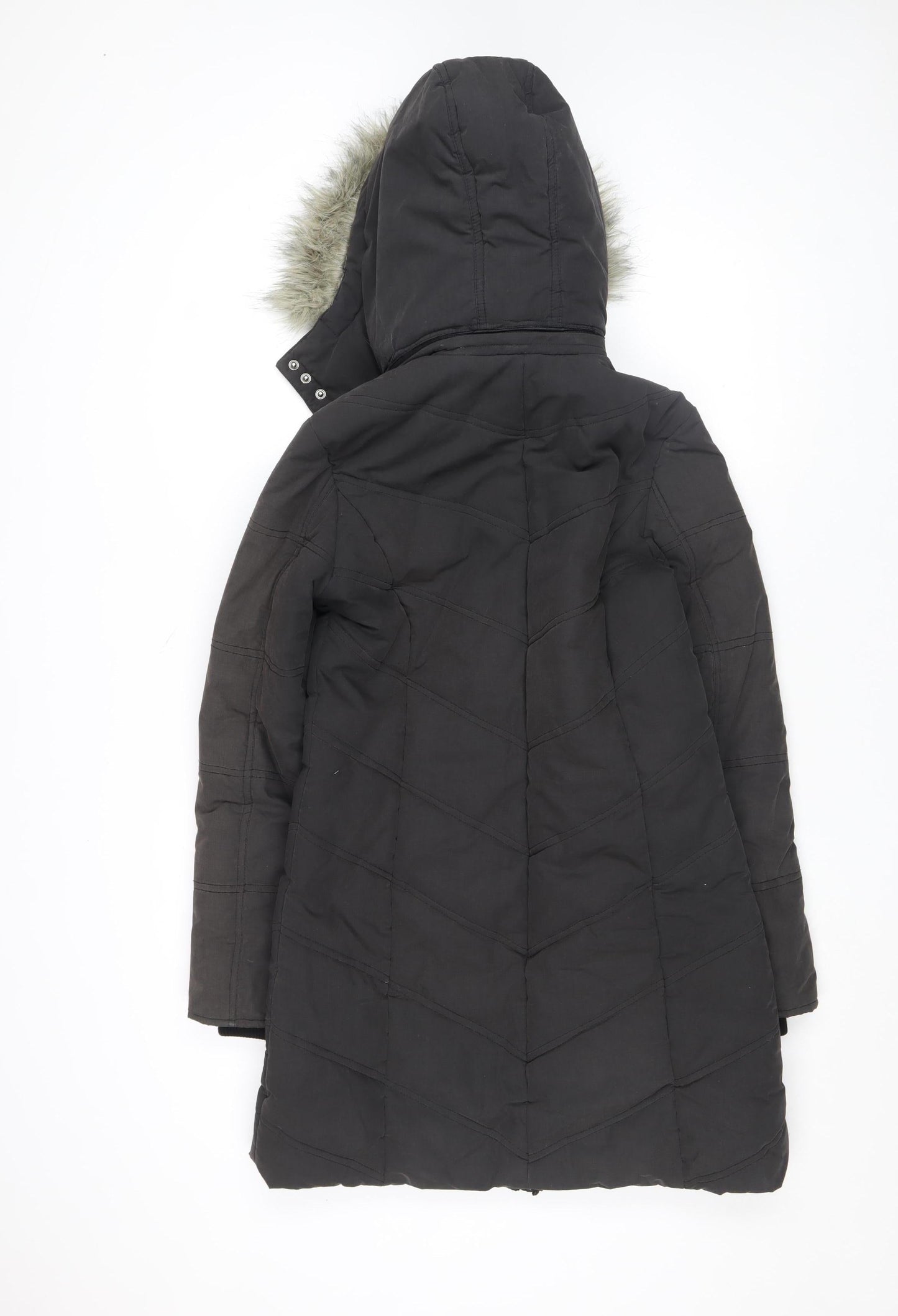 Womens UK Size 10 Kasha Black Puffer Jacket