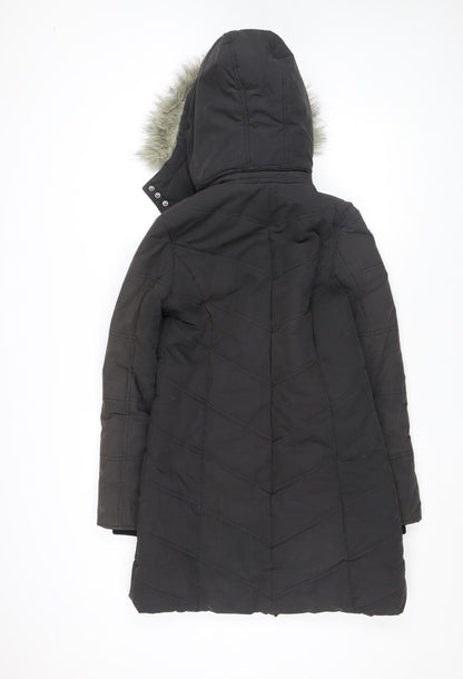 Womens UK Size 10 Kasha Black Puffer Jacket