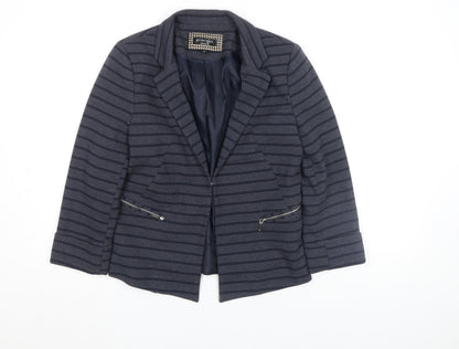 Womens UK Size 10 Principles by Ben de Lisi Blue Basic Jacket