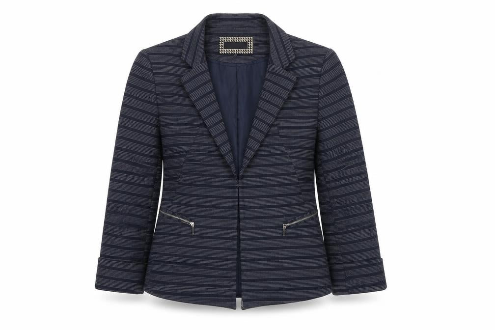 Womens UK Size 10 Principles by Ben de Lisi Blue Basic Jacket