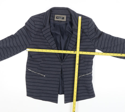 Womens UK Size 10 Principles by Ben de Lisi Blue Basic Jacket