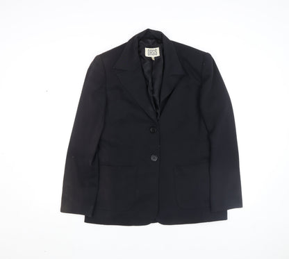 Womens UK Size M Oasis Regular Black Blazer