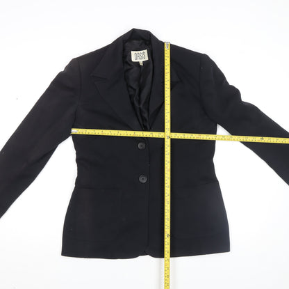 Womens UK Size M Oasis Regular Black Blazer