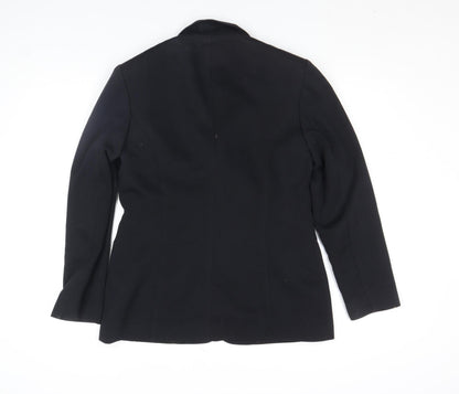 Womens UK Size M Oasis Regular Black Blazer