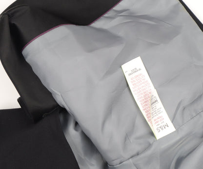 Marks and Spencer Autograph Teens Black 13-14Y Tuxedo Blazer Jacket