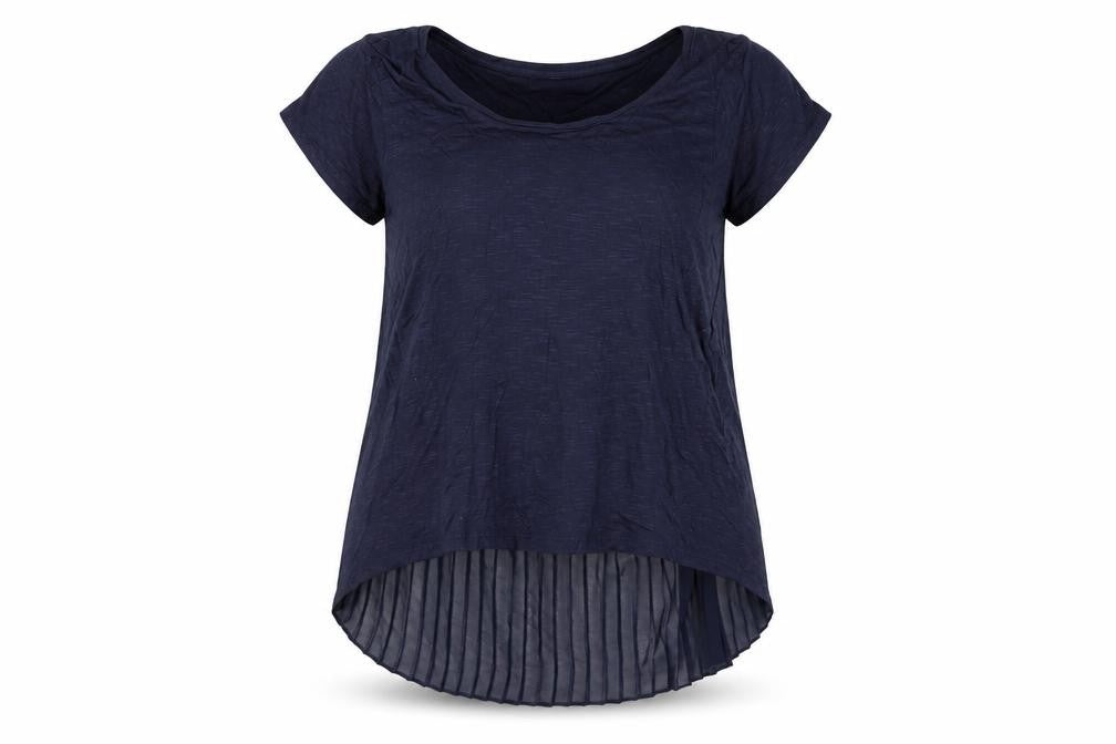 Womens UK Size 12 RJR John Rocha Blue Tunic Blouse