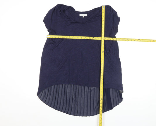 Womens UK Size 12 RJR John Rocha Blue Tunic Blouse