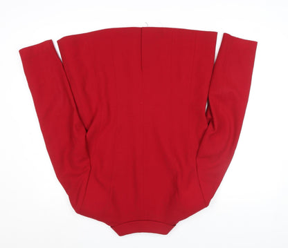Womens UK Size 12 Episode Red Basic Jacket