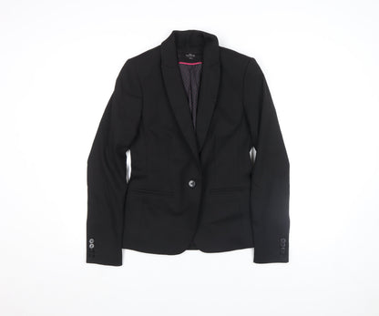 Womens UK Size 8 NEXT Regular Black Blazer