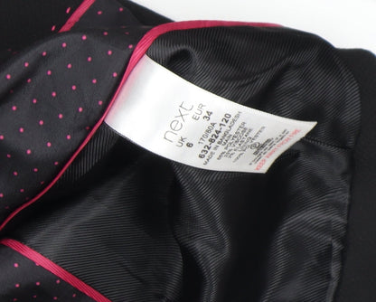 Womens UK Size 8 NEXT Regular Black Blazer