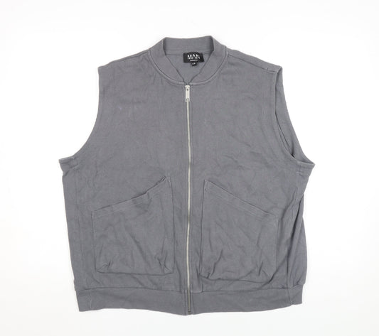 Mens UK Size XS boohooMAN Grey Basic Jacket