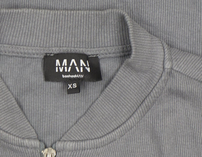 Mens UK Size XS boohooMAN Grey Basic Jacket
