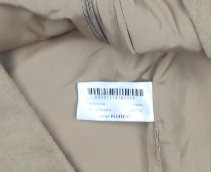 Womens UK Size L Zara Straight & Pencil Twill Skirt