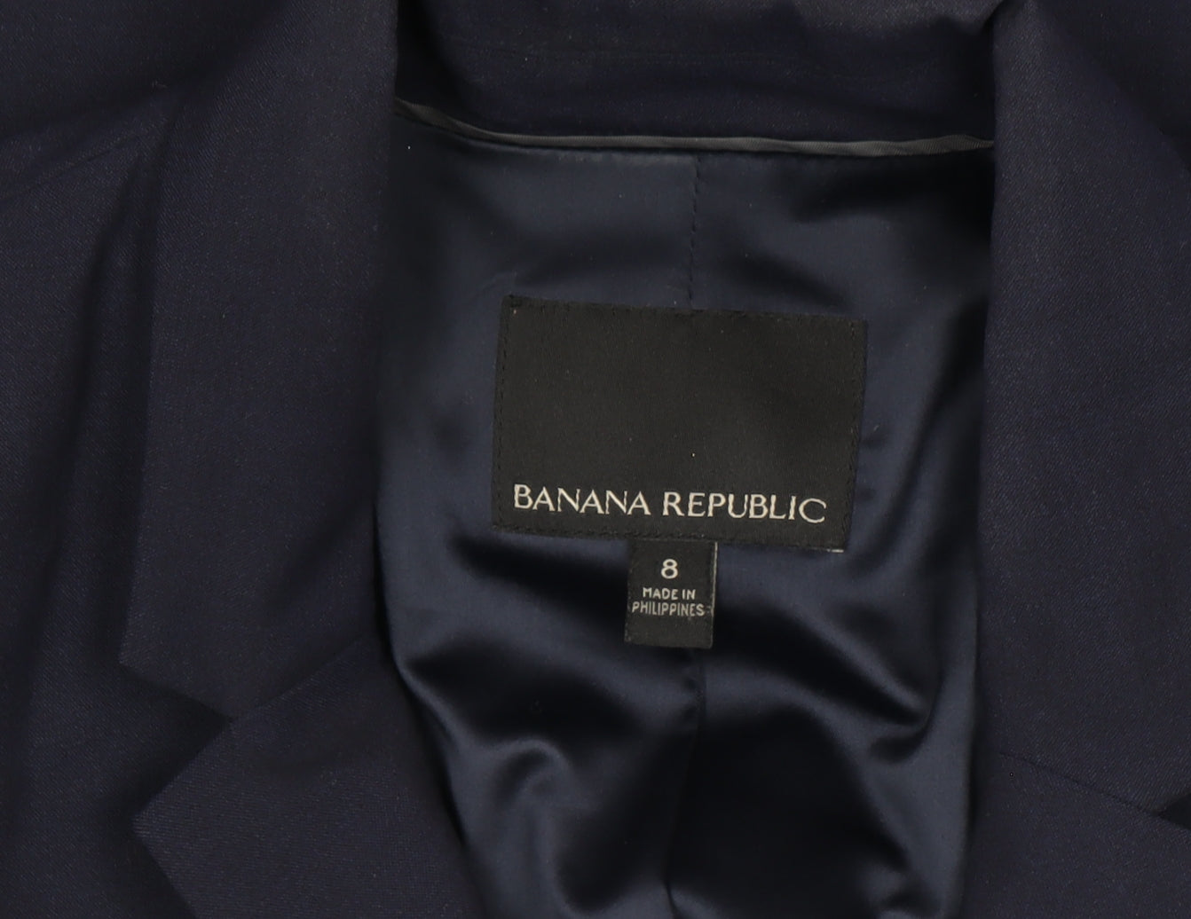 Womens UK Size 8 Banana Republic Blue Basic Jacket