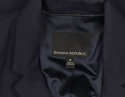 Womens UK Size 8 Banana Republic Blue Basic Jacket