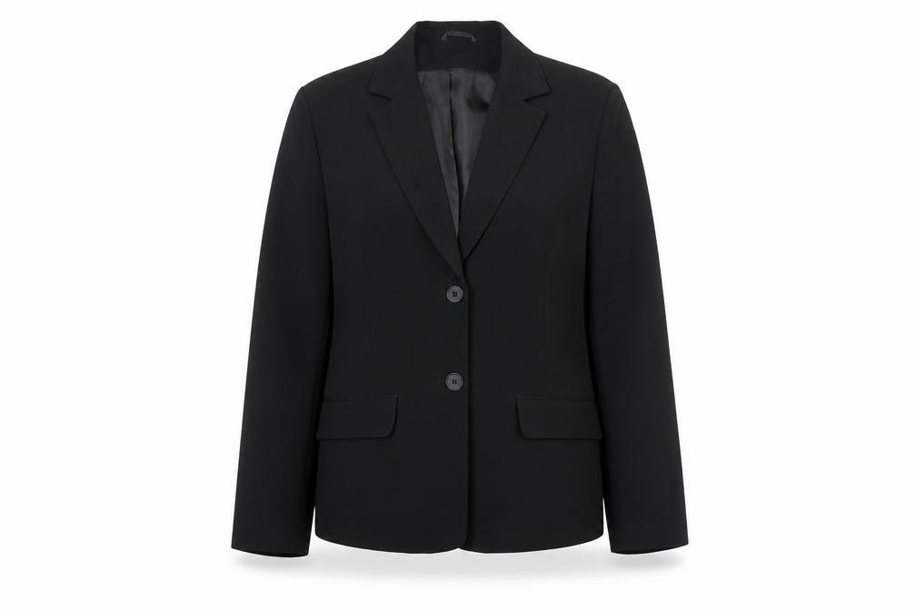 Womens UK Size 14 Maxx Regular Black Blazer