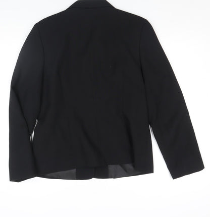 Womens UK Size 14 Maxx Regular Black Blazer