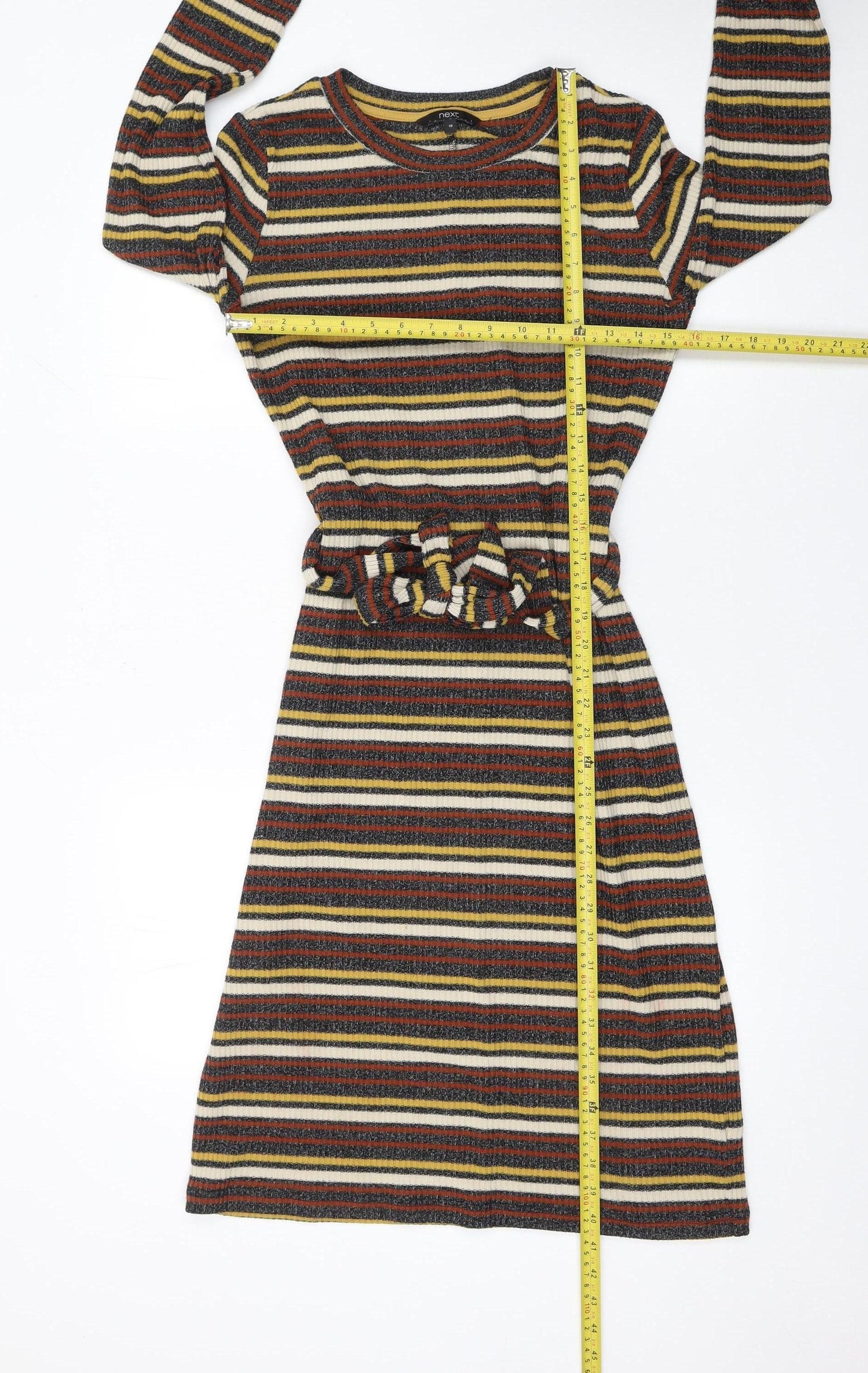 Womens UK Size 10 NEXT Fit & Flare Dress