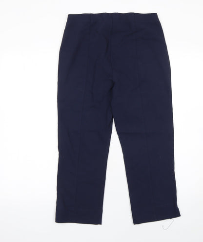 Womens UK Size M Dunnes Stores Regular Fit Casual Workwear Business Blue Trouser
