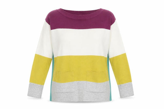 Womens UK Size 6 White Stuff Multicoloured Pullover Jumper