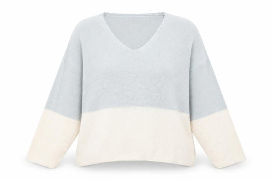 Womens UK Size L Pull&Bear Multicoloured Pullover Jumper