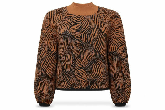 Womens UK Size 14 ASOS Brown Pullover Jumper