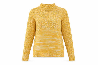 Womens UK Size S Matalan Yellow Pullover Jumper
