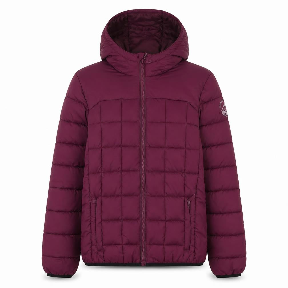 Girls UK Size 164 Surfanic Purple Puffer Jacket