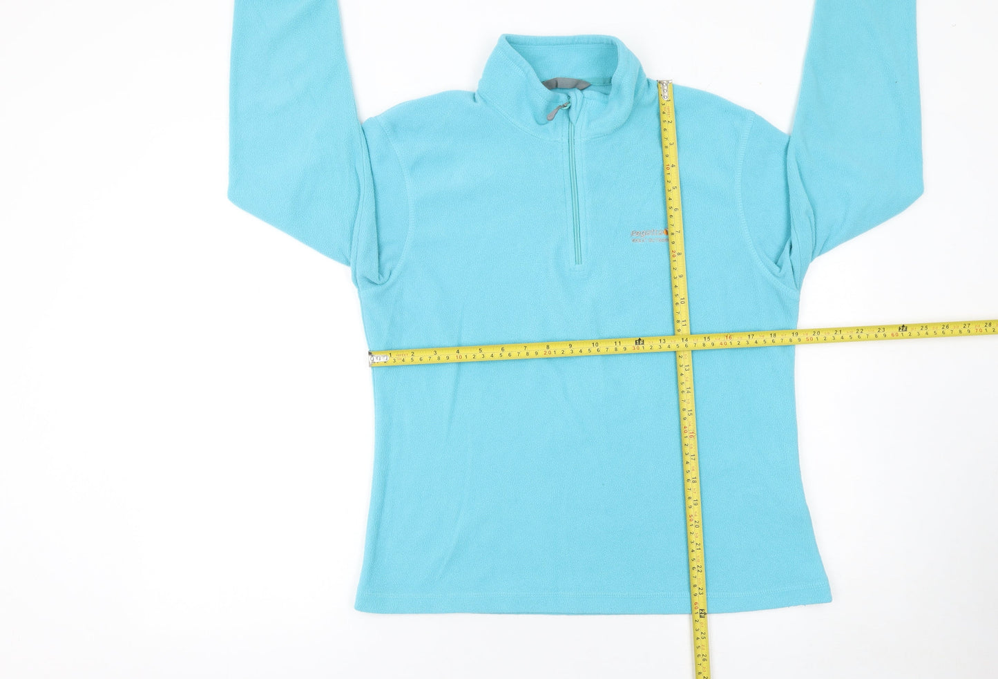 Regatta Women's Blue 1/2 Zip Fleece Sweatshirt UK 14 Outdoor Top