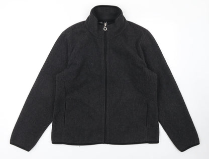 Womens UK Size XL E Studio Black Walking Hiking Gym & Training Jacket
