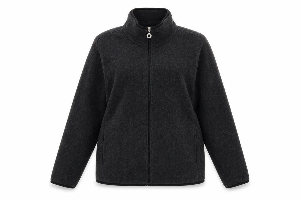 Womens UK Size XL E Studio Black Walking Hiking Gym & Training Jacket