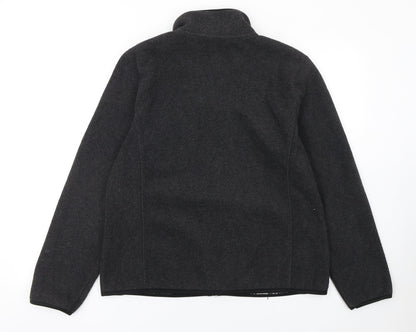 Womens UK Size XL E Studio Black Walking Hiking Gym & Training Jacket