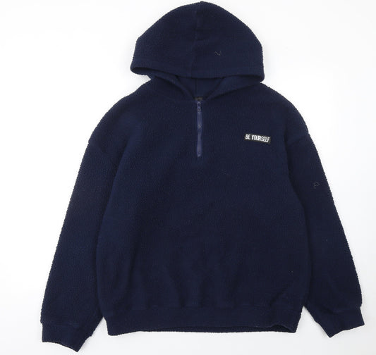 Womens UK Size M Manfinity Blue Pullover Sweatshirt
