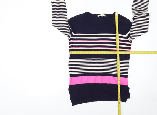 Womens UK Size XS Oasis Multicoloured Pullover Jumper