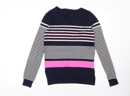 Womens UK Size XS Oasis Multicoloured Pullover Jumper