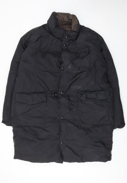 Womens UK Size M West Bend Black Puffer Jacket